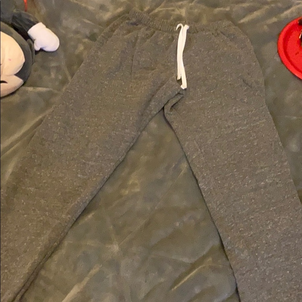 Pink sweatpants